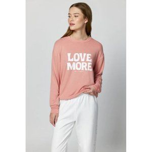 Spiritual Gangster Womens XS Rose Pink Long Sleeve